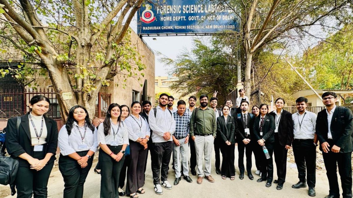 IMS Law College Organizes Educational Tour to NFSL