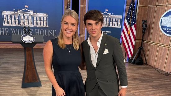 Bo Loudon’s “Crush” on Karoline Leavitt? What We Know About the White House Connection! 2 Barron Trump and Karoline Leavitt(X@BoLoudon)
