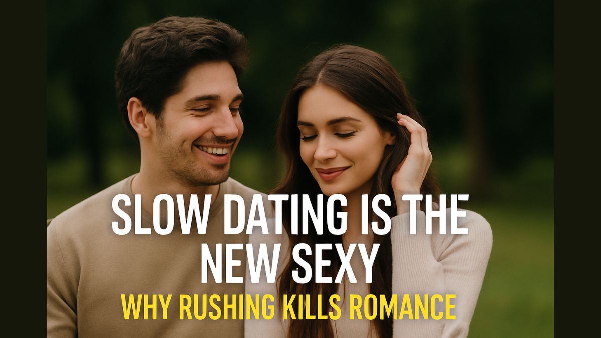 Slow Dating Is the New Sexy: Why Rushing Kills Romance